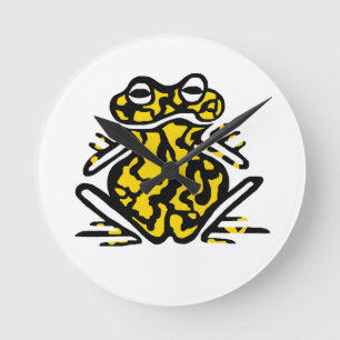 Horloge Ronde Frog - round clock