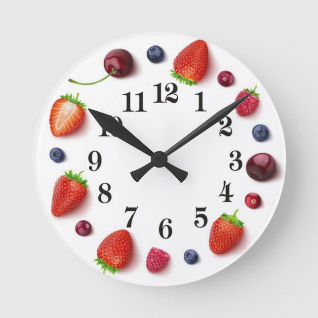 Horloge Ronde Fruit (Recto)