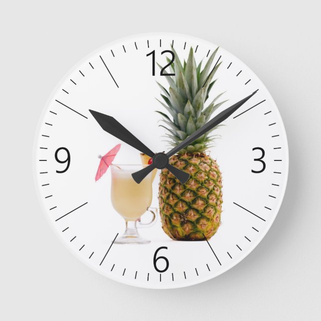 Horloge Ronde Fruit cocktail (Recto)