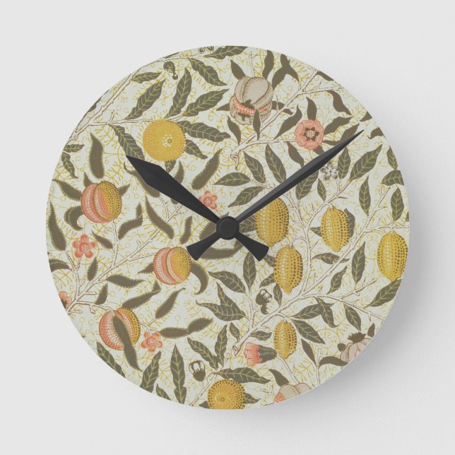 Horloge Ronde Fruit ou grenate de pomes (Recto)