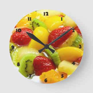 Horloge Ronde Fruits