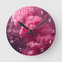 Fumée Rose Personnalisée