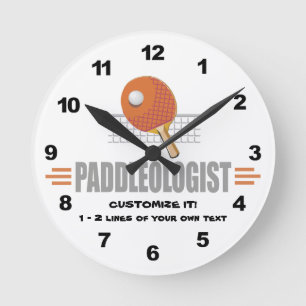 Horloge Ronde Funny Ping