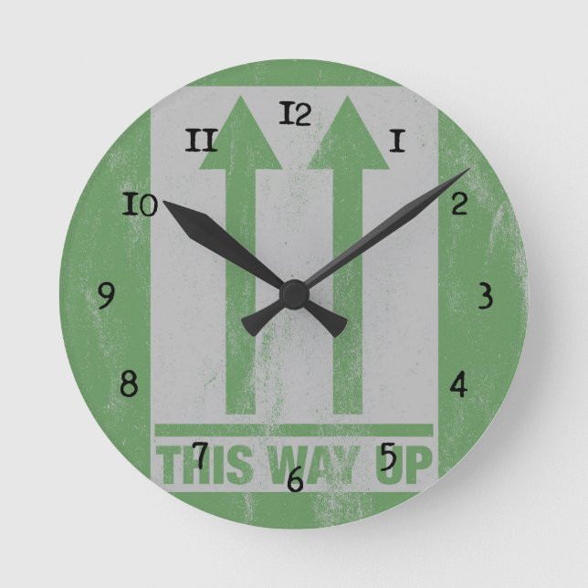 Horloge Ronde Funny this way (Recto)