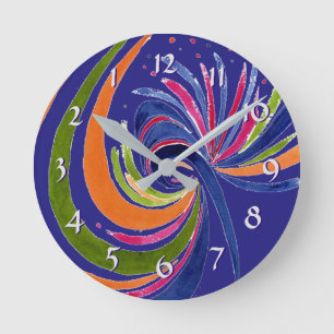 Horloge Ronde Gaity - tournez de retour le temps synchronisent