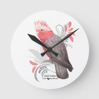 Horloge Ronde Galah Cockatoo