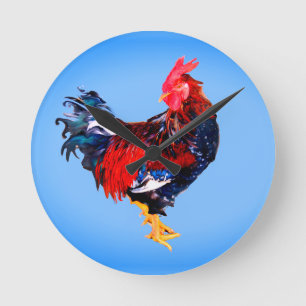 Horloge Ronde Gallinaceous