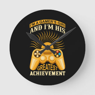 Horloge Ronde Gameuse