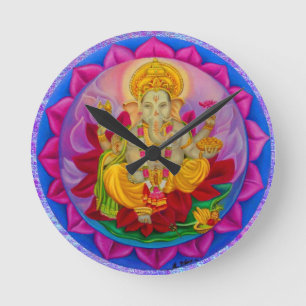 Horloge Ronde Ganesh