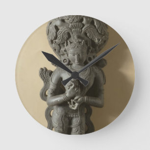 Horloge Ronde Ganga, déesse qui personnifie la rivière sacrée