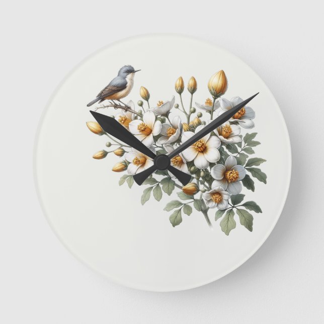 Horloge Ronde Garden Melody (Recto)