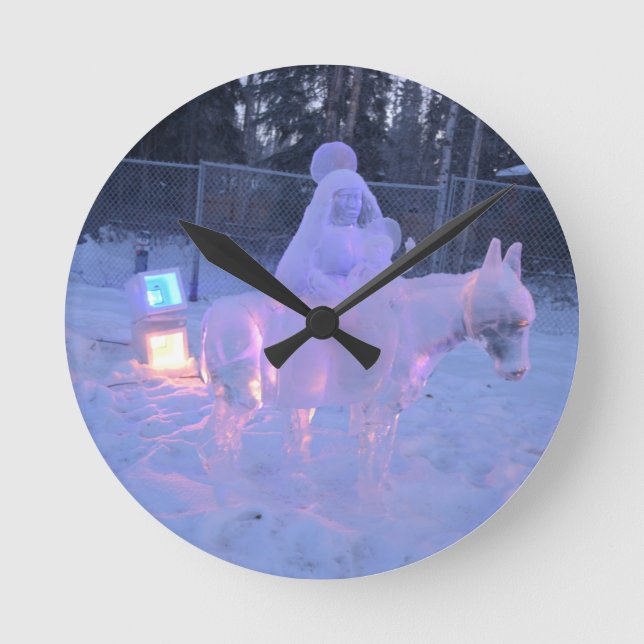 Horloge Ronde Gelé (Recto)