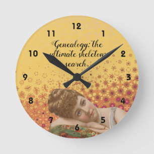 Horloge Ronde Généalogie : l'ultime recherche squelette.