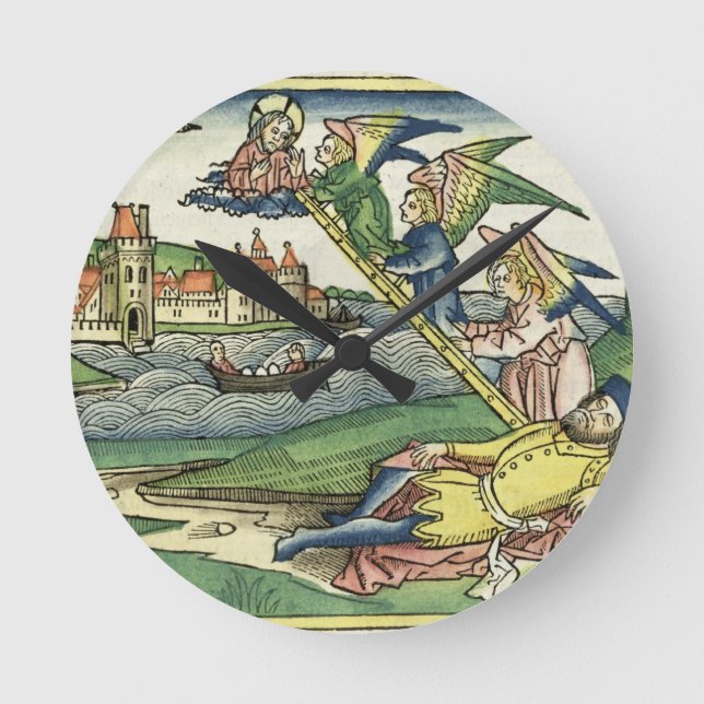 Horloge Ronde Genesis 28 10 Jacob's Ladder, from the 'Nuremberg (Recto)