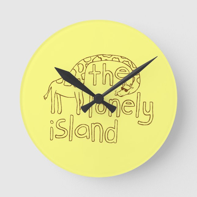 Horloge Ronde Giraffe (Recto)