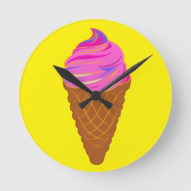 Horloge Ronde glace sweetcream    (Recto)