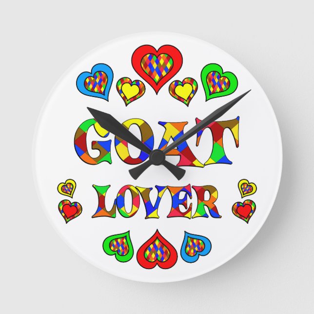 Horloge Ronde Goat Lover (Recto)