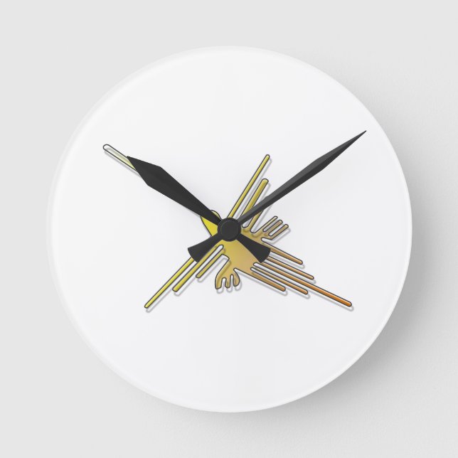 Horloge Ronde Golden Nazca (Recto)