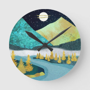 Horloge Ronde Golden River