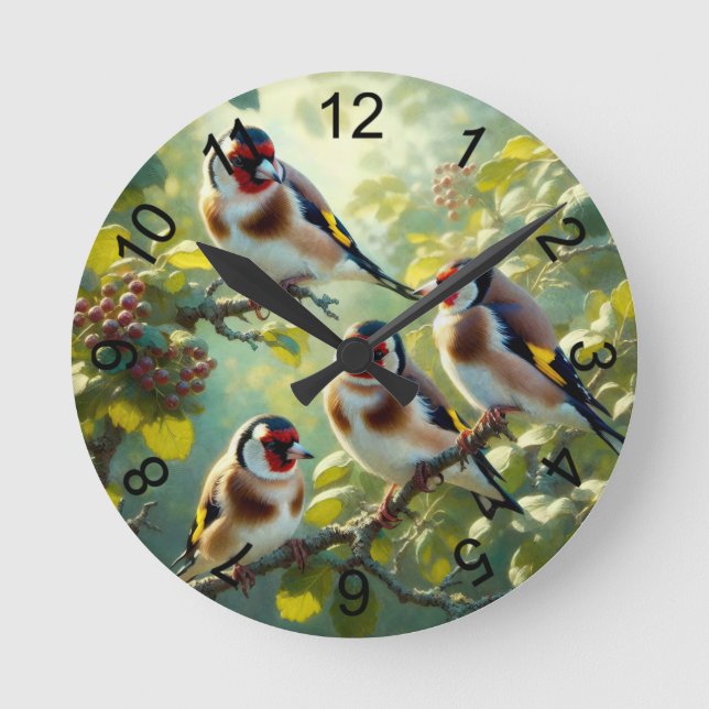 Horloge Ronde Goldfinch 1 (Recto)