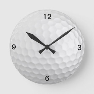 Horloge Ronde Golf Ball Clock
