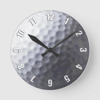 Horloge Ronde Golf Ball Sport Clock Design