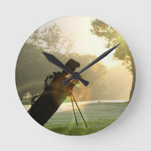 Horloge Ronde Golf Clock