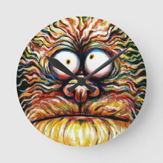 Horloge Ronde Google a observé l'horloge de monstre