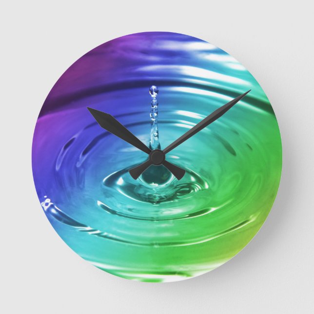 Horloge Ronde Goutte d'eau (Recto)