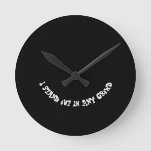 HORLOGE RONDE GRAPHIQUE ET CONCEPTION