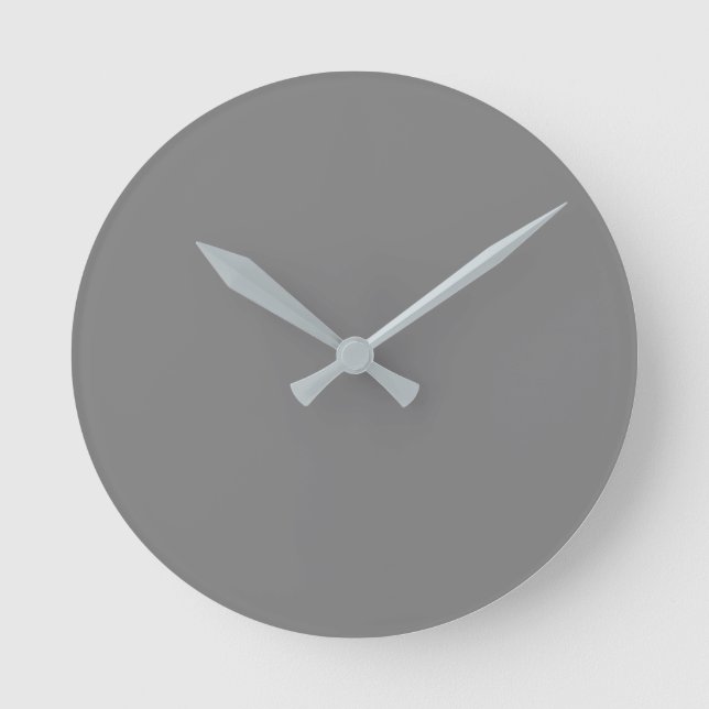 Horloge ronde grise (Recto)