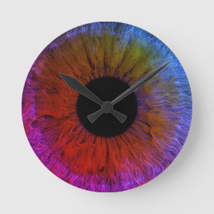 Horloge Ronde Grosse Balle d'Oeil (Style : 7)