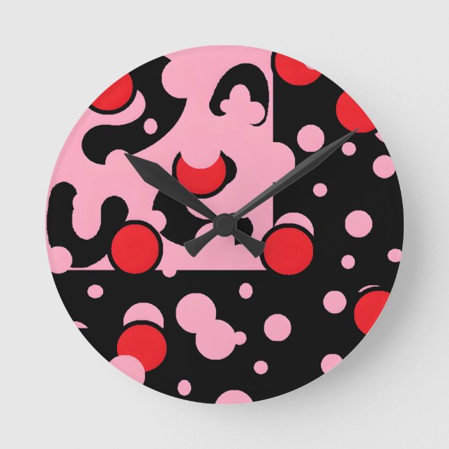 Horloge Ronde Groupe Balloon Clouds (Recto)