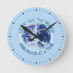 Horloge Ronde Guérissons le monde...