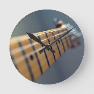 Horloge Ronde Guitare électrique