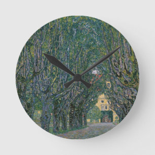 Horloge Ronde Gustav Klimt - Peinture de jardin