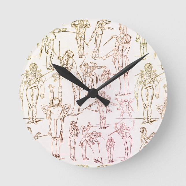 Horloge Ronde Gustav Mahler - Conduite (Recto)