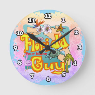 Horloge Ronde Guy de Floride