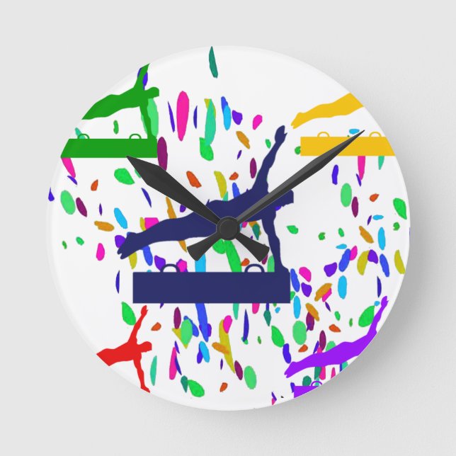 HORLOGE RONDE GYMNASTIQUE (Recto)