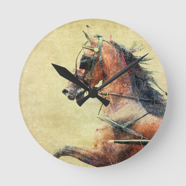 Horloge Ronde Hackney Pony (Recto)