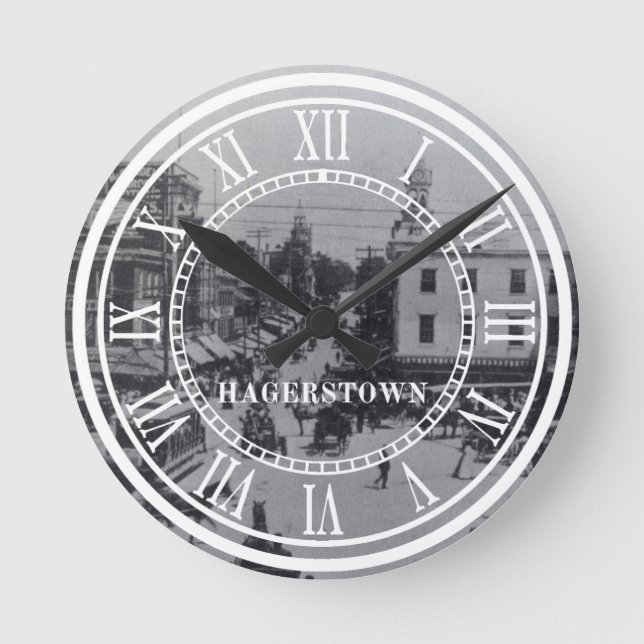 Horloge Ronde Hagerstown (1900) (Recto)