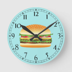 Horloge Ronde Hamburger