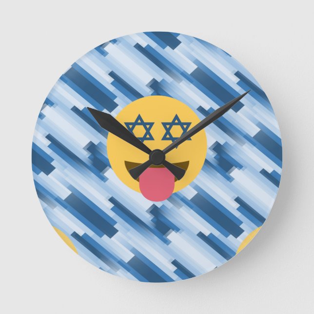 Horloge Ronde hanoukka chanukkah emoji (Recto)