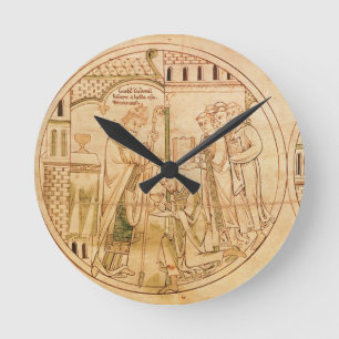 Horloge Ronde Harl. St Guthlac du rondeau 11 du petit pain Y.6