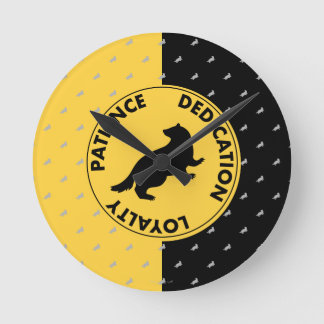 Horloge Ronde Harry Potter | HUFFLEPUFF™ House Portrait graphic
