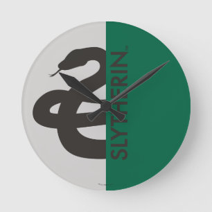 Horloge Ronde Harry Potter   Slytherin