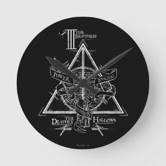 Horloge Ronde Harry Potter Spell | HAUTEUR DE MORT Graphique