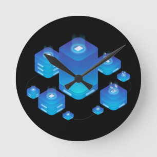 Horloge Ronde Hébergement dans le cloud