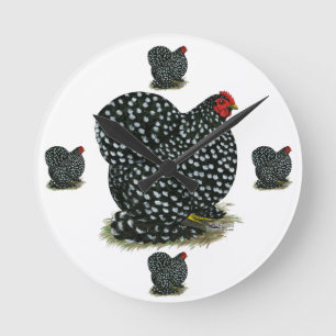 Horloge Ronde Hen Chin Bouché