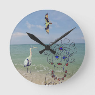 Horloge Ronde Heure d'été